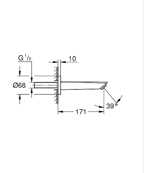 Набір для комплектації ванни та душа Grohe Grohtherm SmartControl з New Tempesta 250 (UA26415SC10) - Фото - 19