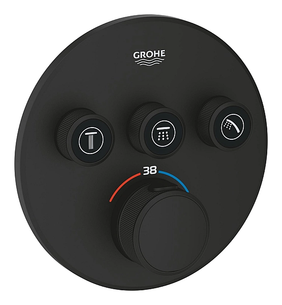 Набір для комплектації ванни та душа Grohe Grohtherm SmartControl з New Tempesta 250 (UA26415SC10) - Фото - 20