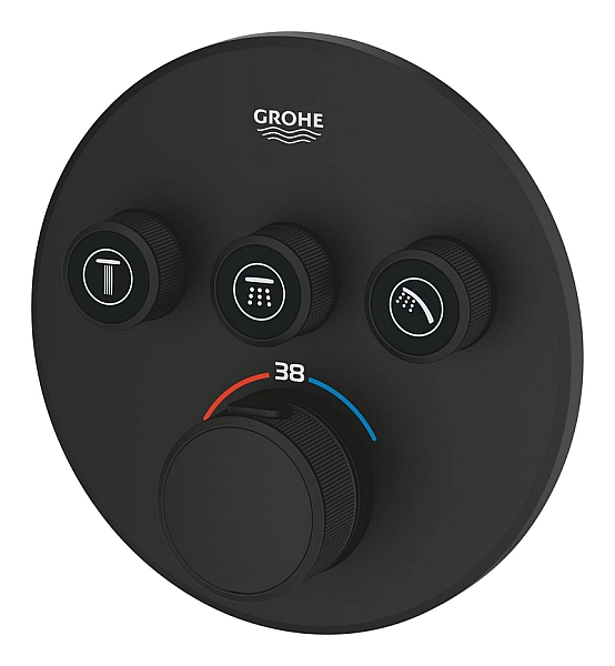 Набір для комплектації ванни та душа Grohe Grohtherm SmartControl з New Tempesta 250 (UA26415SC10) - Фото - 4