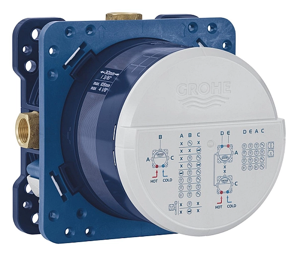 Набір для комплектації ванни та душа Grohe Grohtherm SmartControl з New Tempesta 250 (UA26415SC10) - Фото - 13