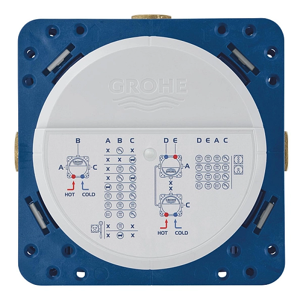Набір для комплектації ванни та душа Grohe Grohtherm SmartControl з New Tempesta 250 (UA26415SC10) - Фото - 12