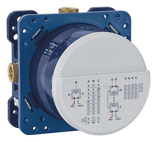 Набір для комплектації ванни та душа Grohe Grohtherm SmartControl з New Tempesta 250 (UA26415SC10) - Фото - 16