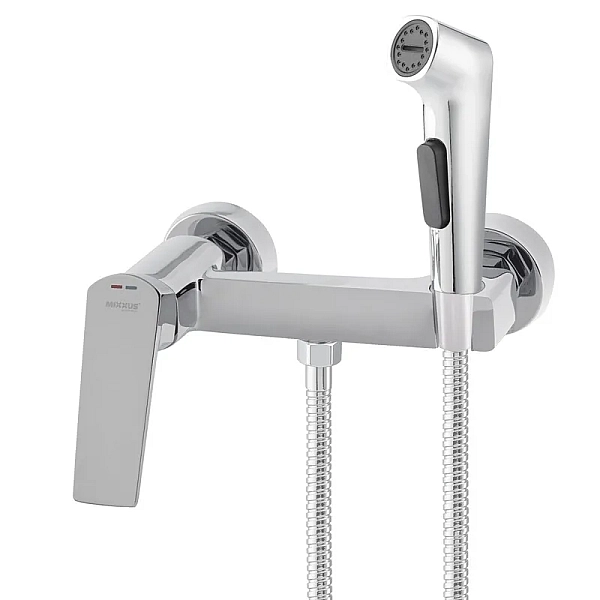 Змішувач для гігієнічного душу Mixxus Premium Ares 024 (з лійкою) (MI8259)