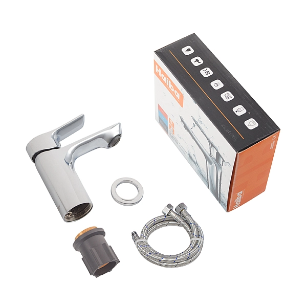 Змішувач для умивальника Haiba Arno 001 (NUT) (HB9674) - Фото - 4