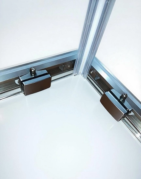 Душова кабіна без піддону Koer SR SC10-90x90x195-TR-07 прозоре скло Easy Clean 6мм, графіт (KR5944) - Фото - 20
