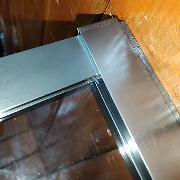 Душова кабіна без піддону Koer SR SC10-90x90x195-TR-07 прозоре скло Easy Clean 6мм, графіт (KR5944) - Фото - 25