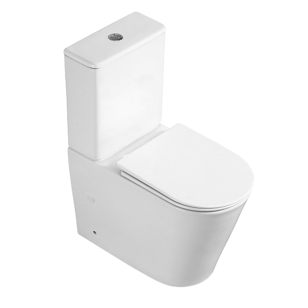 Унітаз-компакт Mixxus BEVEL-0407-T1 630х350х795mm, система змиву TORNADO 1.0 (MI6690) - Фото - 4