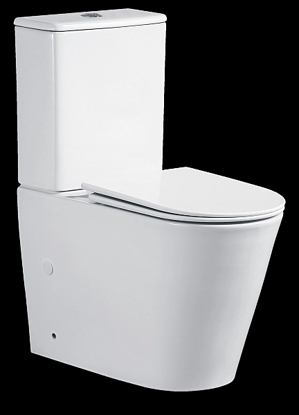 Унітаз-компакт Mixxus BEVEL-0407-T1 630х350х795mm, система змиву TORNADO 1.0 (MI6690) - Фото - 2