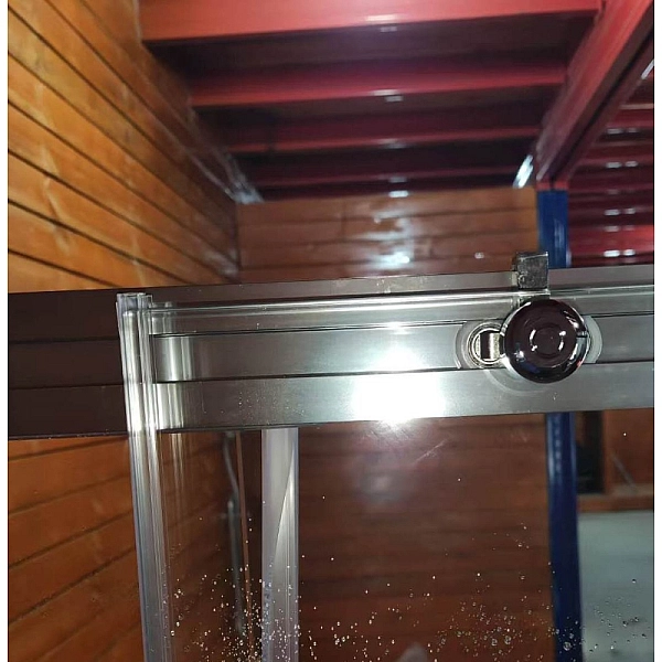 Шторки скляні на ванну розсувні Koer SR BS06-120x150-TR-01 прозоре скло Easy Clean 6мм, хром (KR5945) - Фото - 20