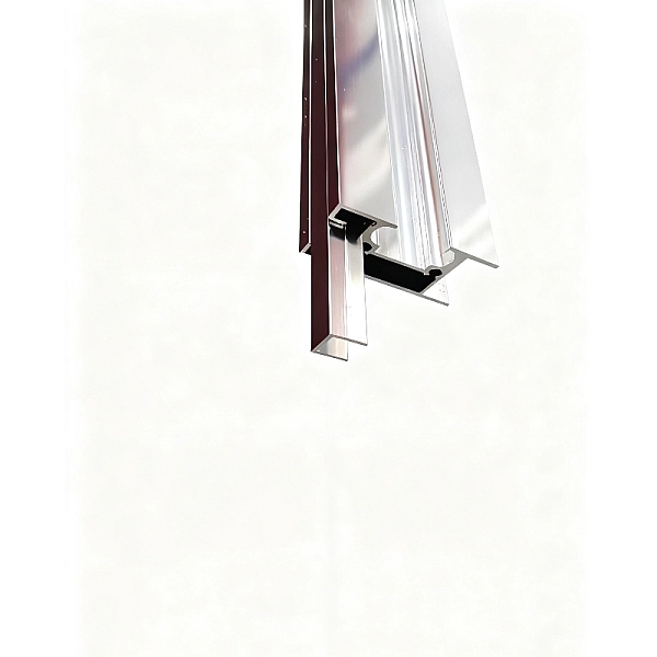 Шторки скляні на ванну розсувні Koer SR BS06-120x150-TR-01 прозоре скло Easy Clean 6мм, хром (KR5945) - Фото - 10