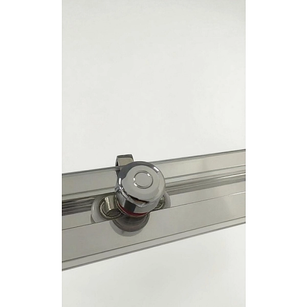 Шторки скляні на ванну розсувні Koer SR BS06-120x150-TR-01 прозоре скло Easy Clean 6мм, хром (KR5945) - Фото - 5