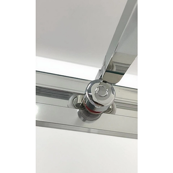 Шторки скляні на ванну розсувні Koer SR BS06-120x150-TR-01 прозоре скло Easy Clean 6мм, хром (KR5945) - Фото - 21