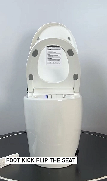 Унітаз-біде підлоговий з електронним управлінням Koer TB-0201 Smart 675x400x450mm із вбудованим бачком (KR6071) - Фото - 44