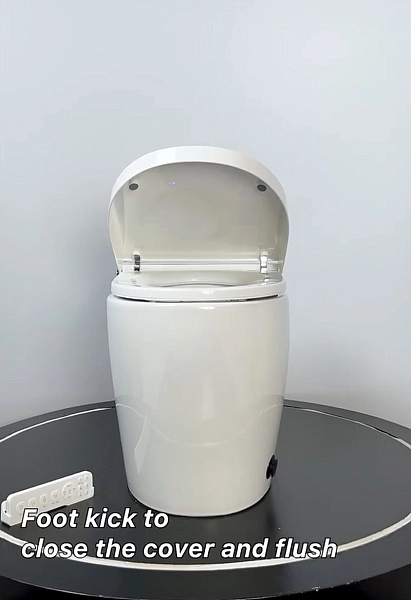 Унітаз-біде підлоговий з електронним управлінням Koer TB-0201 Smart 675x400x450mm із вбудованим бачком (KR6071) - Фото - 35