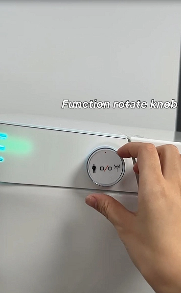 Унітаз-біде підлоговий з електронним управлінням Koer TB-0201 Smart 675x400x450mm із вбудованим бачком (KR6071) - Фото - 41
