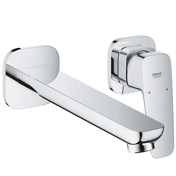 Змішувач для раковини Grohe Cubeo на 2 отвори L-розміру (1017890000)