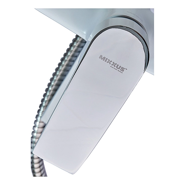 Змішувач для ванни Mixxus Magnum 009 (Euro) White-Chrome (MI6203) - Фото - 3
