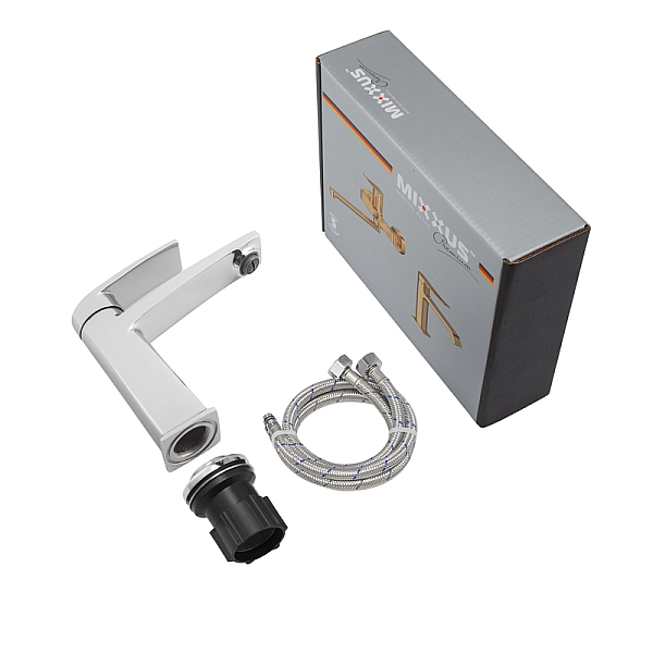 Змішувач для умивальника Mixxus Premium Lazar 001 (NUT) (MI8269) - Фото - 6