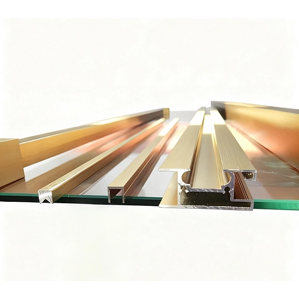 Шторки скляні на ванну розсувні Koer SR BS06-120x150-TR-12 прозоре скло Easy Clean 6мм, матове золото (KR5946) - Фото - 13