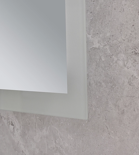 Дзеркало Mixxus FLAT MR04-80x60 з Led Touch, Anti-fog, димером, регулятором яскравості, годинником (MI6928) - Фото - 14