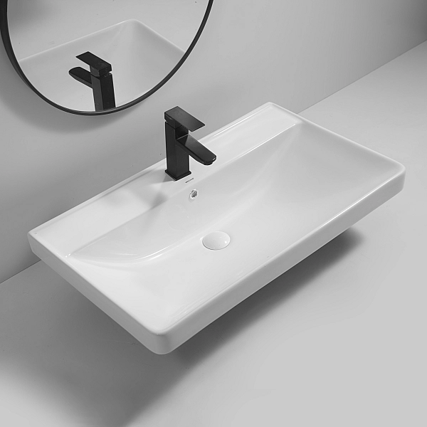 Раковина меблева MIXXUS PREMIUM STYLE-1503 800х480х190mm з отвором під змішувач та переливом (MP6500) - Фото - 8