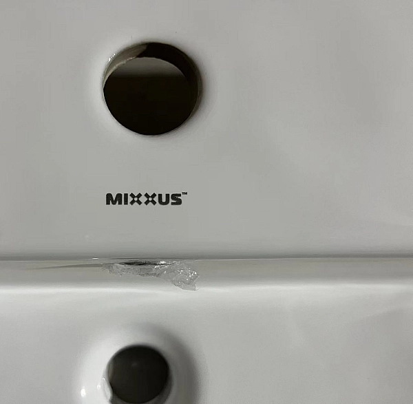 Раковина меблева MIXXUS PREMIUM STYLE-1503 800х480х190mm з отвором під змішувач та переливом (MP6500) - Фото - 7