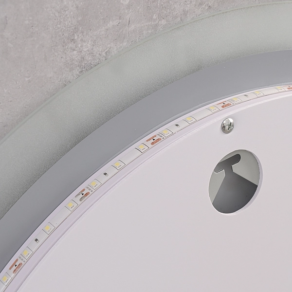 Дзеркало Mixxus PLAIN MC10-80 з Led Touch, Anti-fog, димером, регулятором яскравості, годинником (MI6932) - Фото - 10