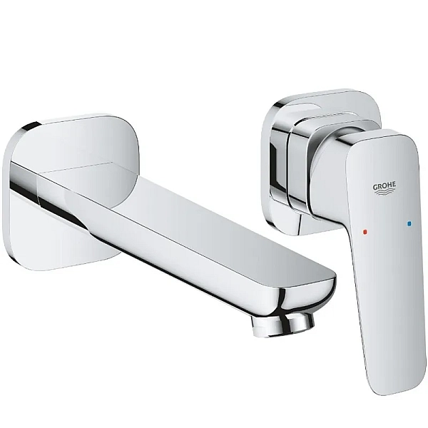 Змішувач для раковини Grohe Cubeo на 2 отвори M-розміру (1017880000)