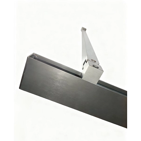 Шторки скляні на ванну розсувні Koer SR BS06-120x150-TR-07 прозоре скло Easy Clean 6мм, графіт (KR5947) - Фото - 18