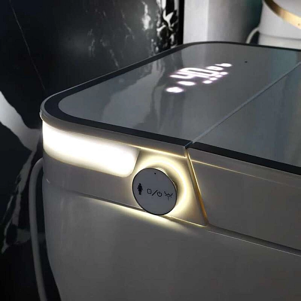 Унітаз-біде підлоговий з електронним управлінням Koer TB-0202 Smart 680x405x455mm із вбудованим бачком (KR6072) - Фото - 11