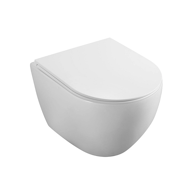 Комплект: Mixxus Premium Ellipse-SET-2102 (в 2 ящ) Унітаз система змиву Tornado 3.0+ Інсталяція Koer KT-0404 + панель KT-0604-01 Chrome (MP6690) - Фото - 3