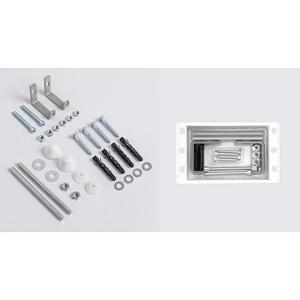 Комплект: Mixxus Premium Ellipse-SET-2102 (в 2 ящ) Унітаз система змиву Tornado 3.0+ Інсталяція Koer KT-0404 + панель KT-0604-01 Chrome (MP6690) - Фото - 2