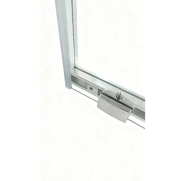 Душова кабіна без піддону Koer SR SC10-90x90x195-TR-01 прозоре скло Easy Clean 6мм, хром (KR5942) - Фото - 6