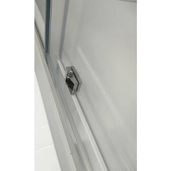 Душова кабіна без піддону Koer SR SC10-90x90x195-TR-01 прозоре скло Easy Clean 6мм, хром (KR5942) - Фото - 10