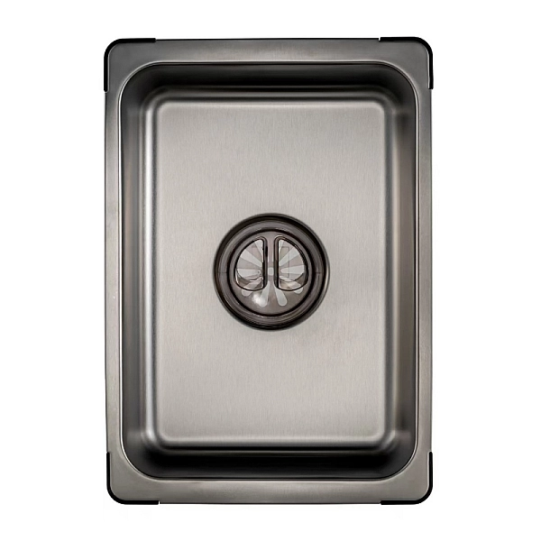 Мийка з нержавіючої сталі Mixxus MS7546-Set-01 Micro Decor Graphite (3.0/0.8) комплект (графіт) (MI8390) - Фото - 2