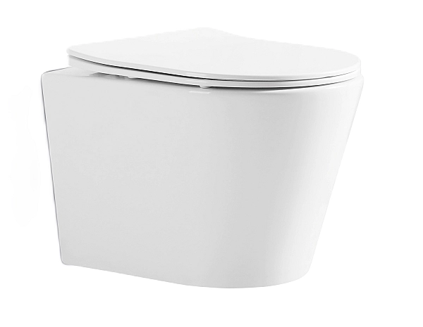 Унітаз підвісний Mixxus BEVEL-0302-R 520x360x365mm, система змиву RIMLESS (MI6709) - Фото - 3