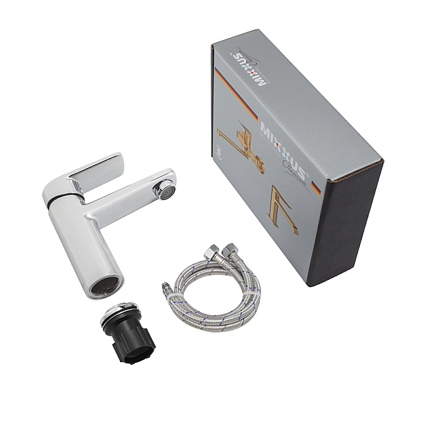 Змішувач для умивальника Mixxus Premium Matis 001 (NUT) (MI8261) - Фото - 4