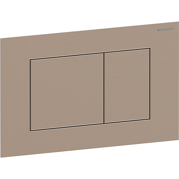 Кнопка зливу Sigma 40 Square 115.629.QB.1 Червоне золото matt Geberit