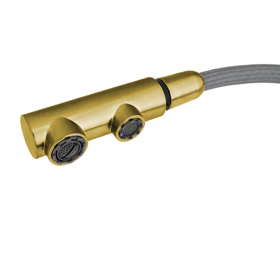 Комбінований змішувач на кухню золотий 4в1 Nett FWG-33 - Фото - 5