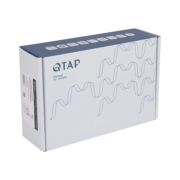 Набор для гигиенического душа Qtap Swan Cascada прямоугольный QTSWA262CRM45567 Chrome - Фото - 8