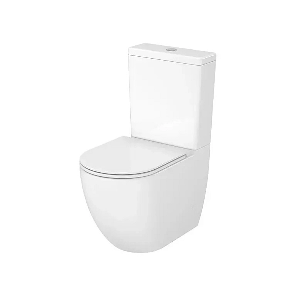 Компакт 931 Remo Pro Oval FBTW 011 з кришкою Slim soft-close CCKZ1016890001 Cersanit
