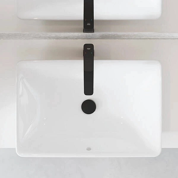 Змішувач для умивальника Cubeo M-Size чорний matt 1017522430 Grohe - Фото - 2