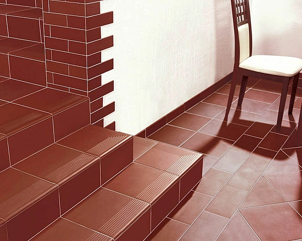 Сходинка з капіносом кутова 6293 Natural Rosa STR 330x330x11 Paradyz - Фото - 3