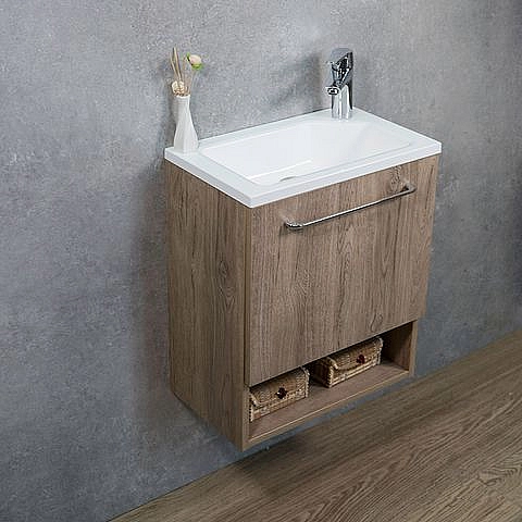 Шафка під умивальник Ion 500 Дуб бруніко Fancy Marble