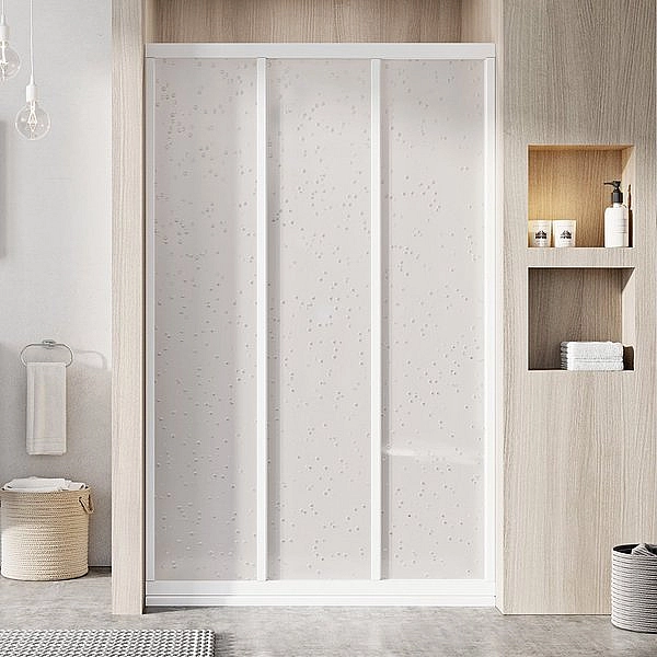 Душові двері триелементні ASDP3-120 1980 Pearl White RAVAK