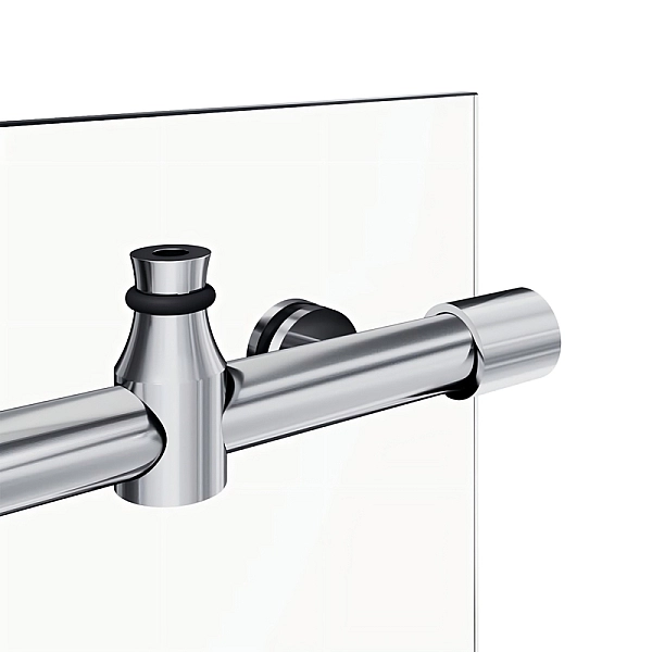 Душова кабіна без піддону Koer SR SC07-120x90x200-TR-01 прозоре скло Easy Clean 8мм, хром (KR5370) - Фото - 7