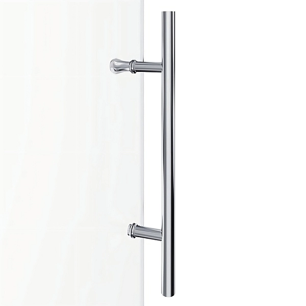 Душова кабіна без піддону Koer SR SC07-120x90x200-TR-01 прозоре скло Easy Clean 8мм, хром (KR5370) - Фото - 9