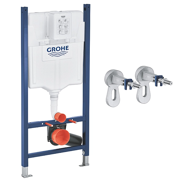Комплект Grohe Set Унітаз ELLIPSE-0305-T3 + Інсталяція UA388400WG + панель 38732000 (388400WGELLIPS0305T3) - Фото - 2