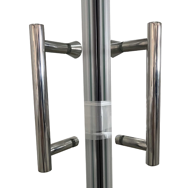 Душова кабіна без піддону Koer SR SC03-100x100x200-TR-01 прозоре скло Easy Clean 6мм, хром (KR5357) - Фото - 14