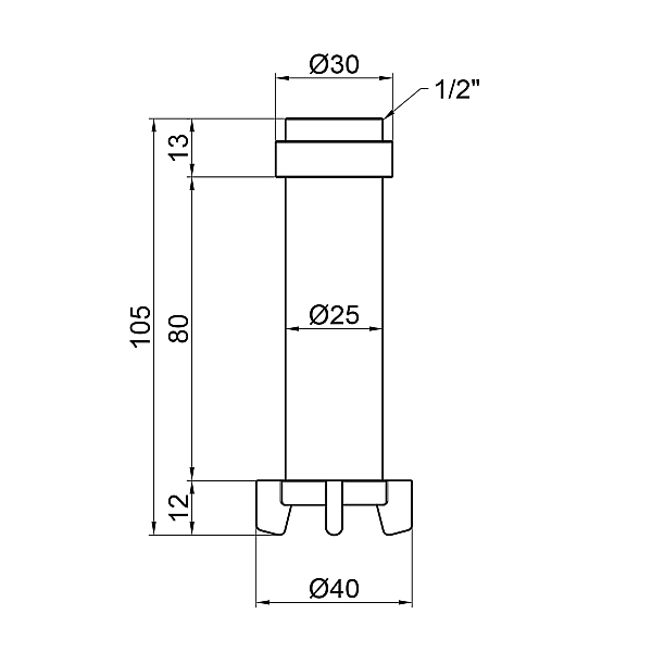 Фильтрующий картридж Thermo Alliance Standart для самопромывного фильтра (1/2", 3/4") TAS127FW1520 - Фото - 2